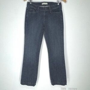 Vtg Levis 545 Low Rise Boot Cut Jeans Dark Wash Flap Pocket Denim 30x30 Stretch